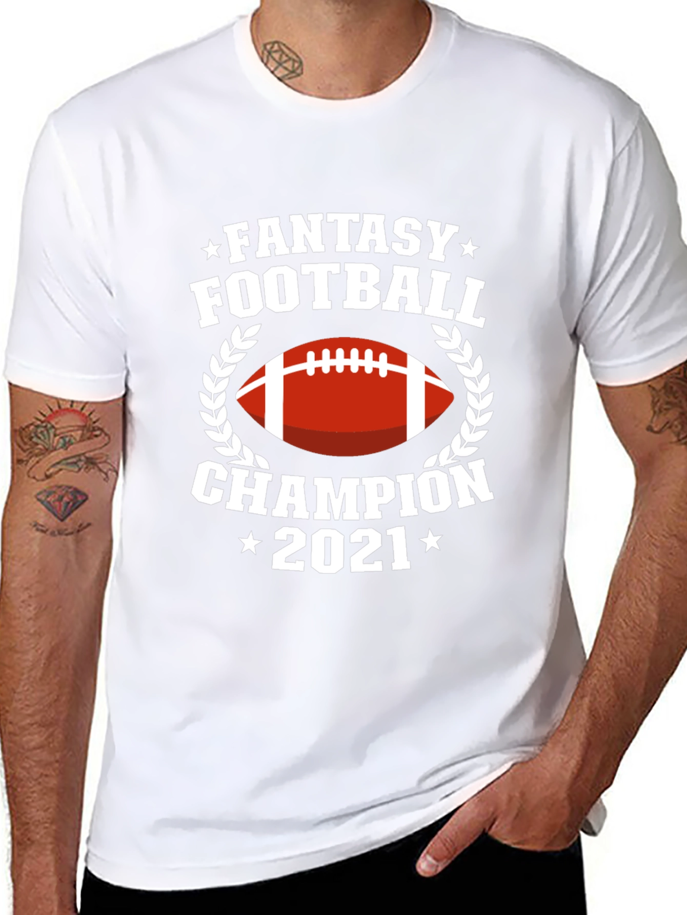 Fantasy Football Champion 2021 T-Shirt
