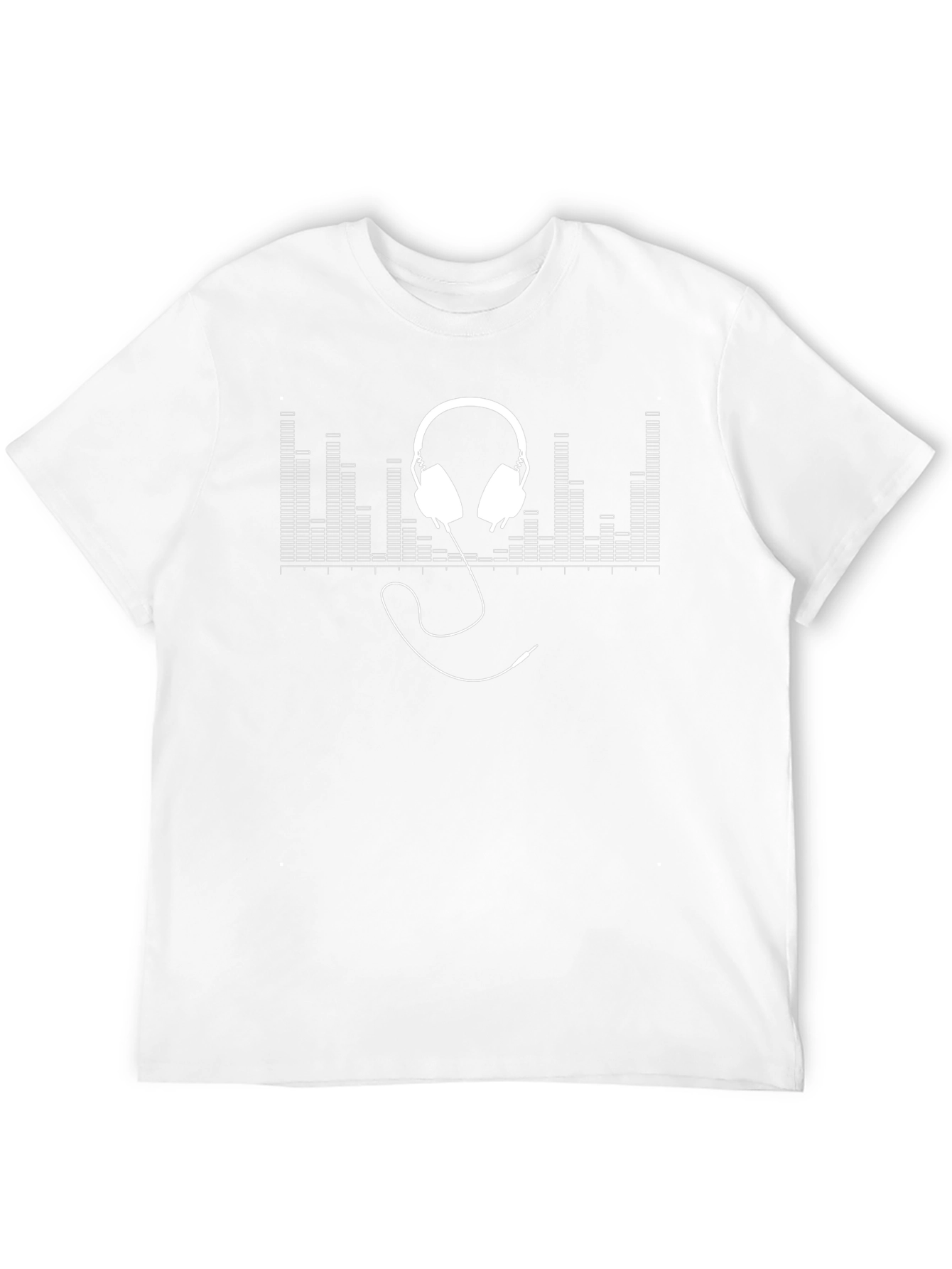 Cool Music Graphic T-Shirt - Black
