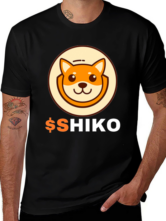 $Shiko Crypto Dog Tee - Trendy Shiba Inu Coin T-Shirt