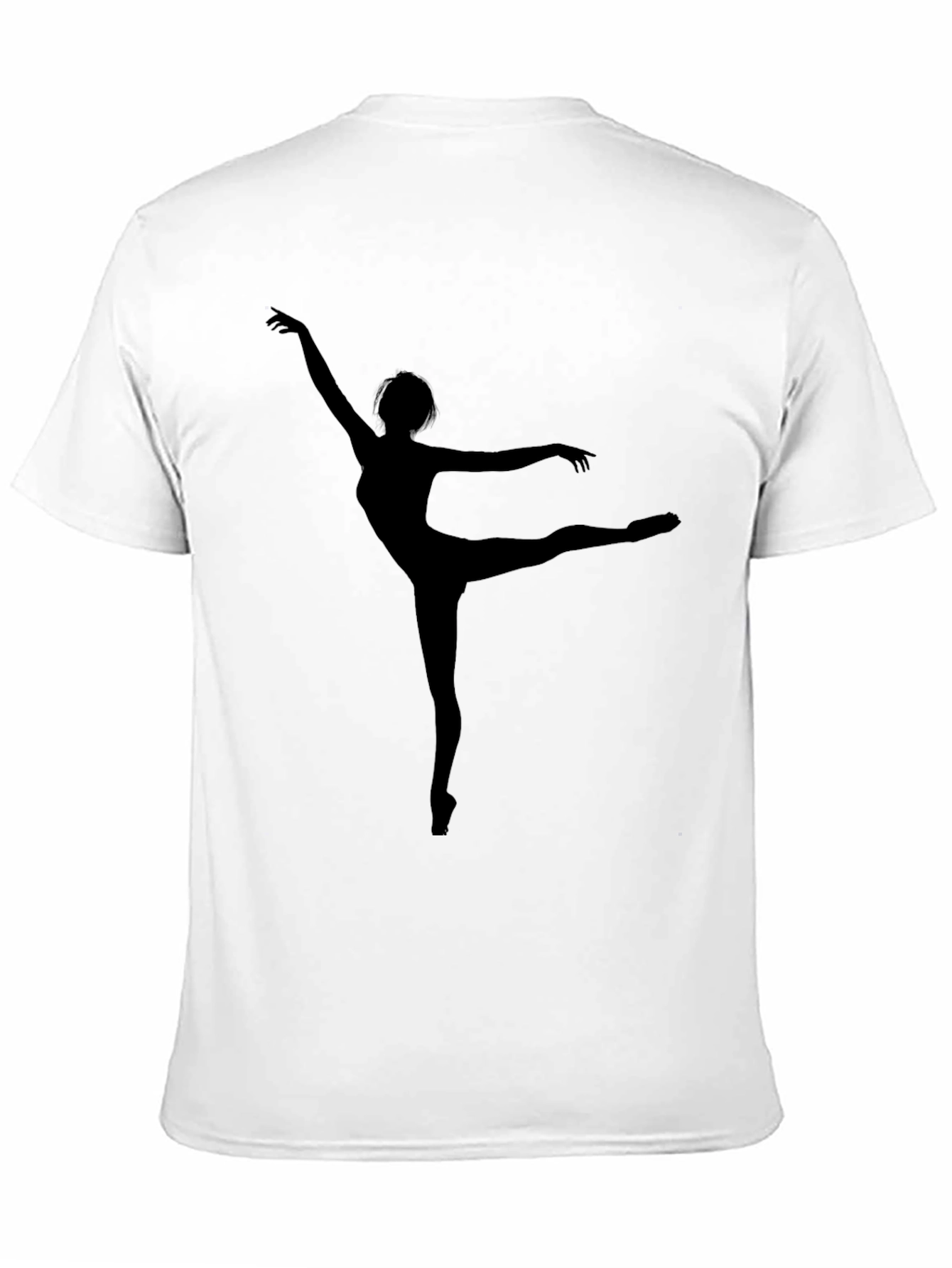 Ballerina Graphic T-Shirt - Black