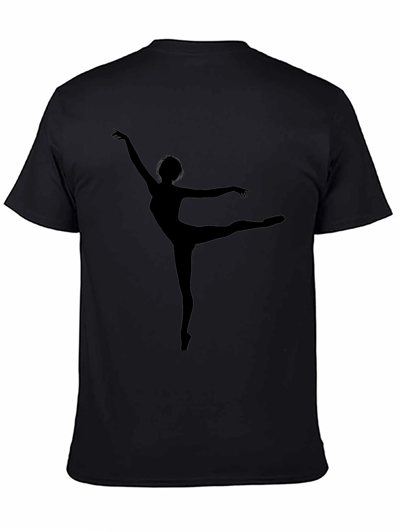 Ballerina Graphic T-Shirt - Black