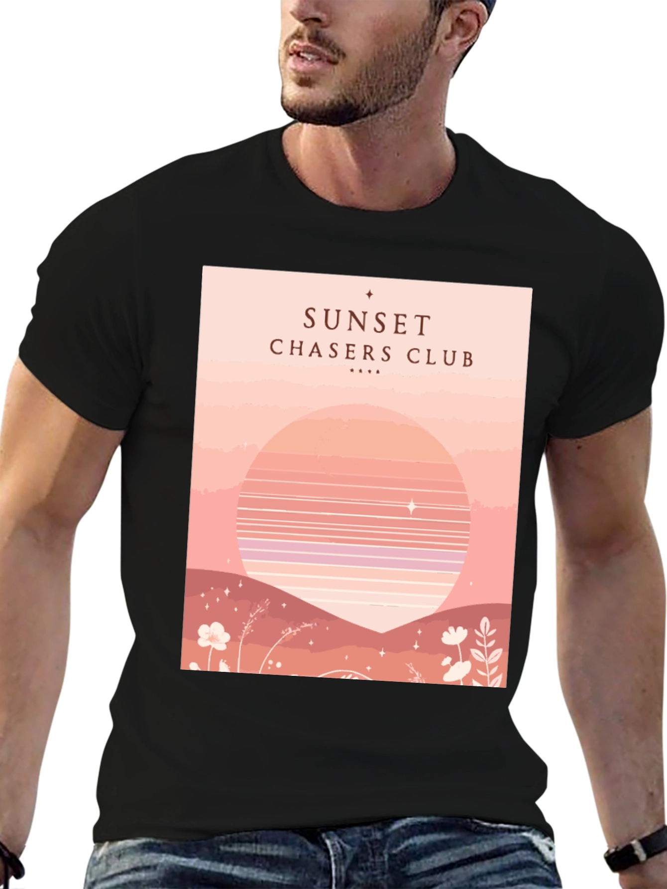 Sunset Chasers Club Graphic Tee