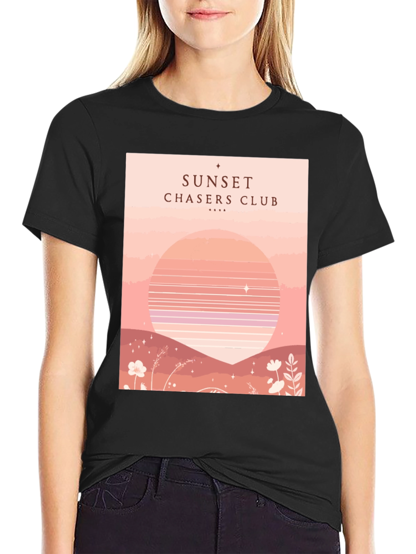 Sunset Chasers Club Graphic Tee