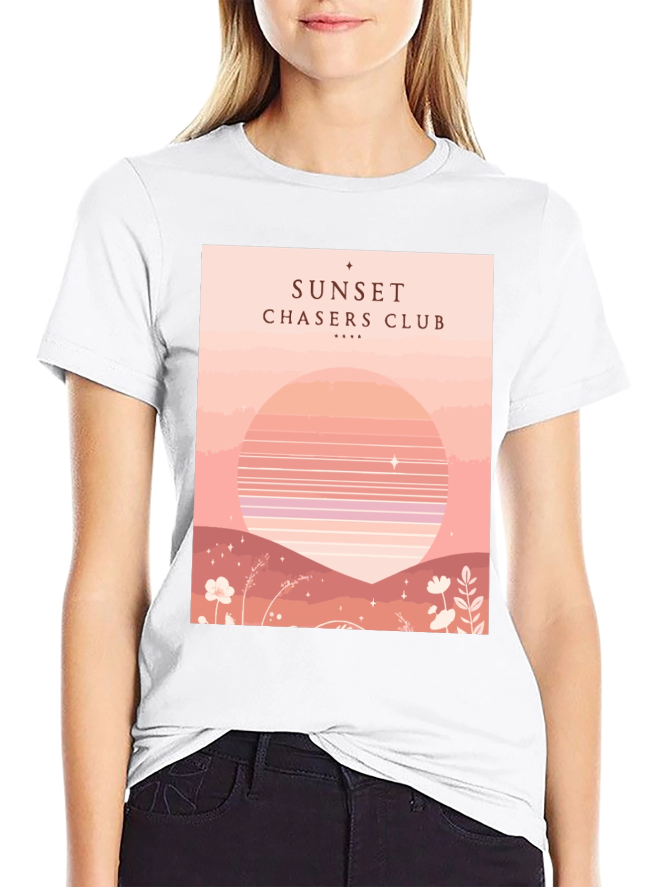 Sunset Chasers Club Graphic Tee