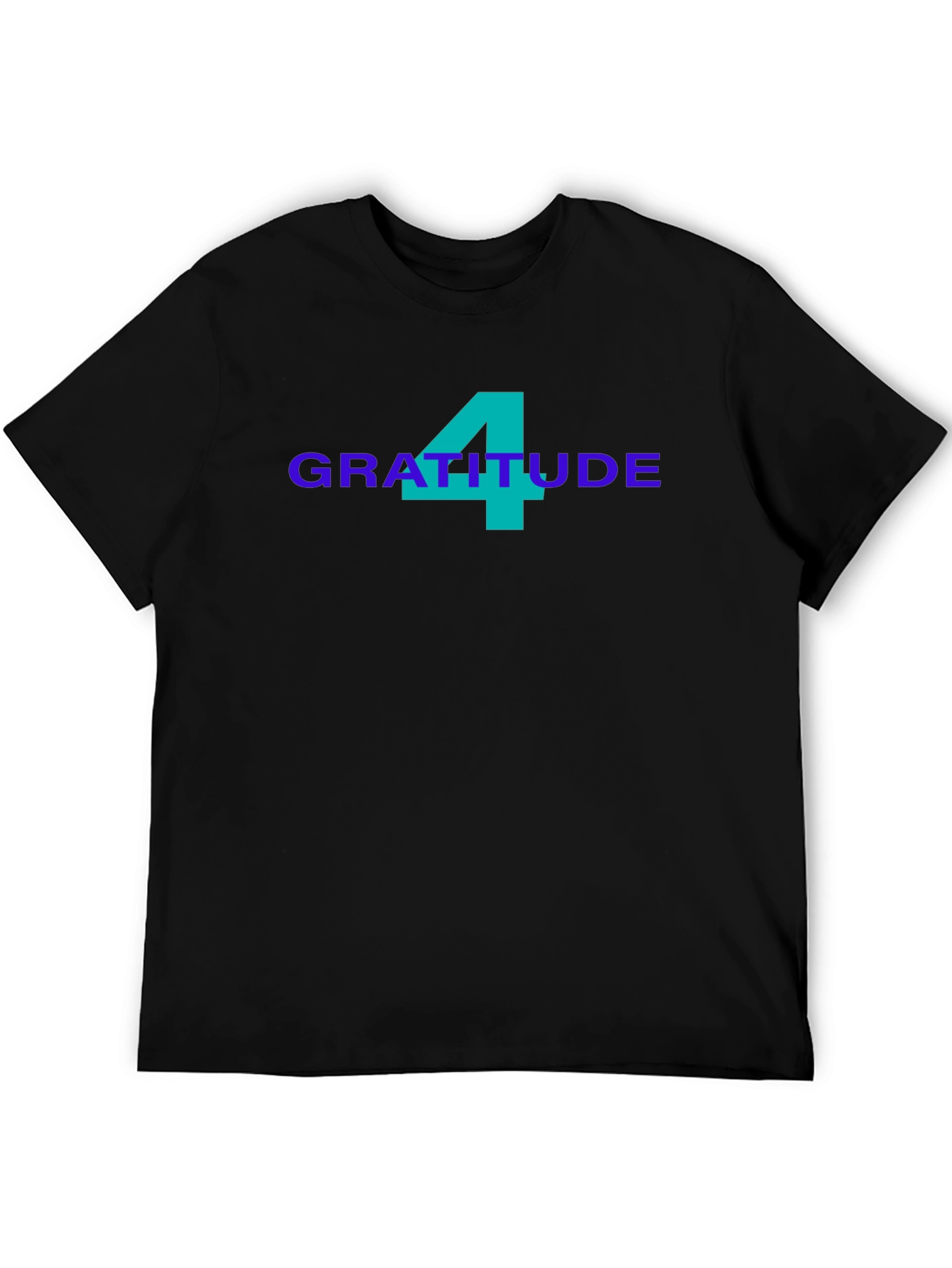 Gratitude Tee - Stylish Graphic Print T-Shirt
