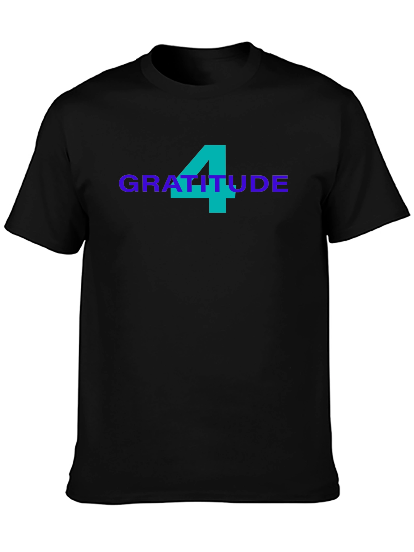 Gratitude Tee - Stylish Graphic Print T-Shirt