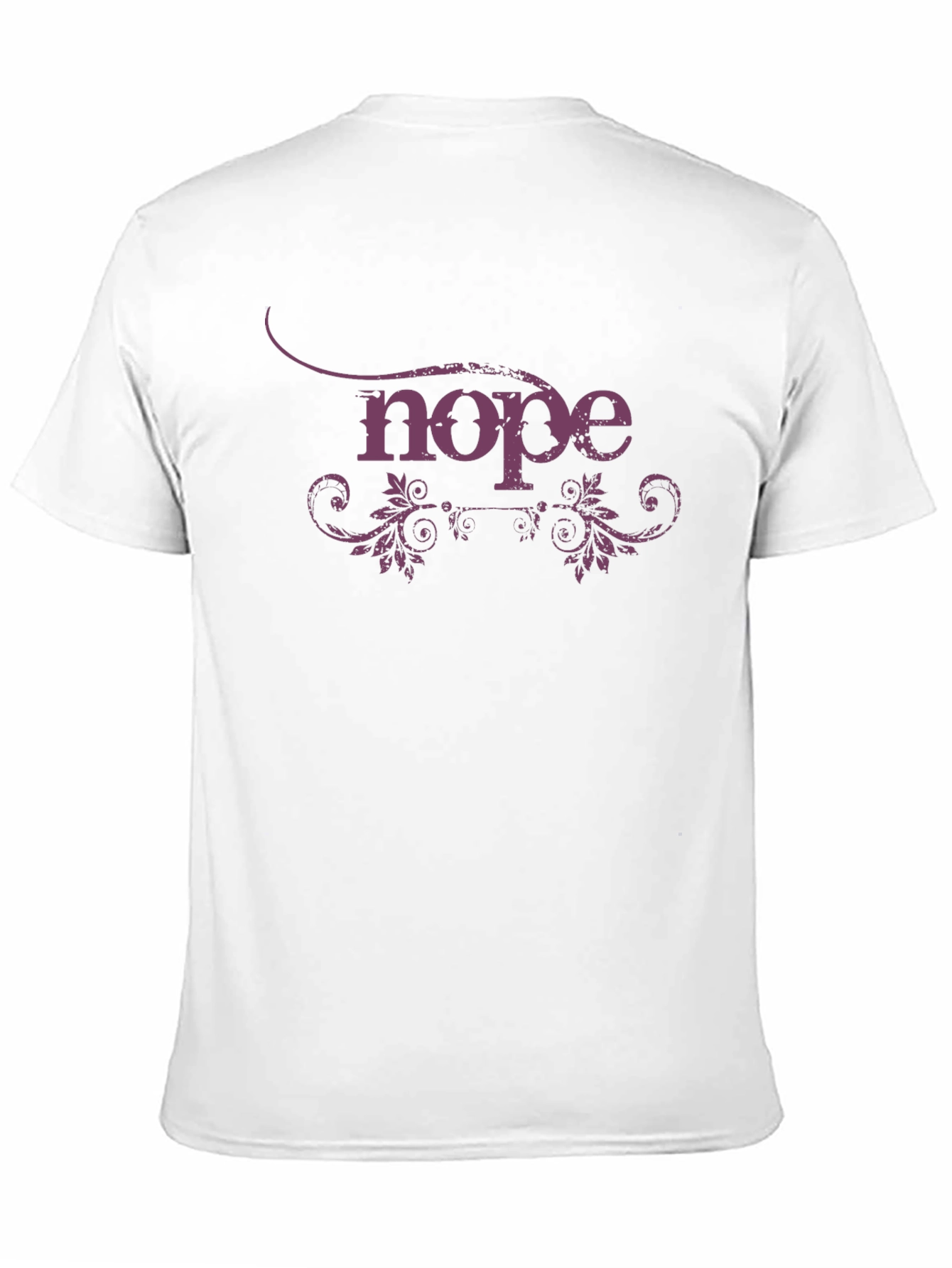 Nope Graphic T-Shirt - Trendy Casual Tee