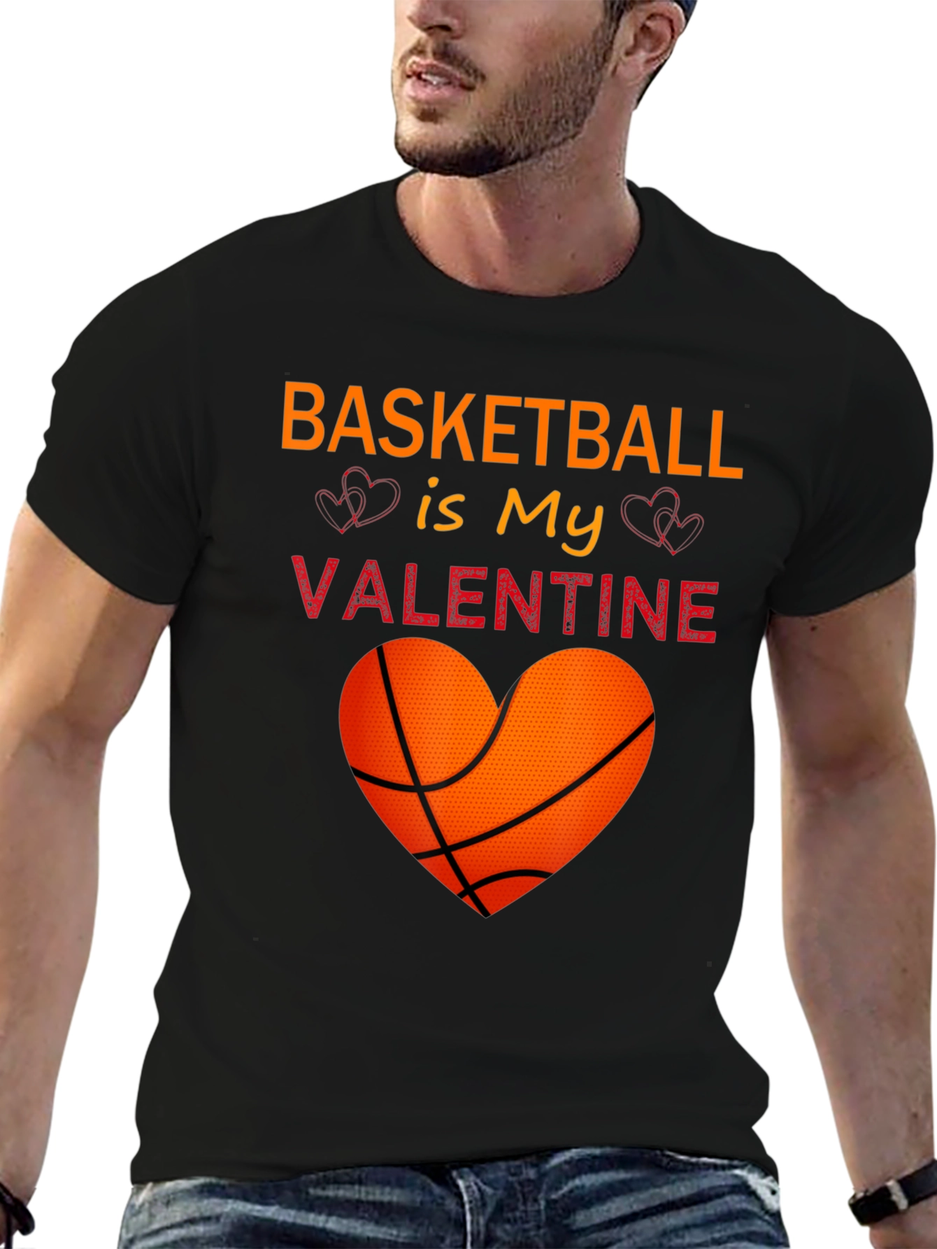 Basketball Is My Valentine T-Shirt