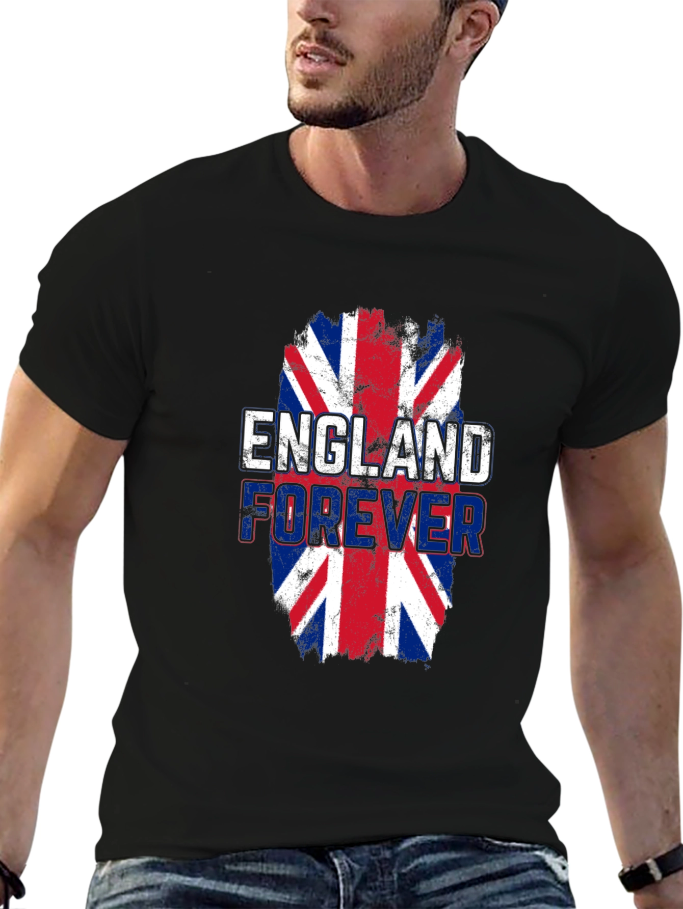 England Forever Union Jack Graphic Tee