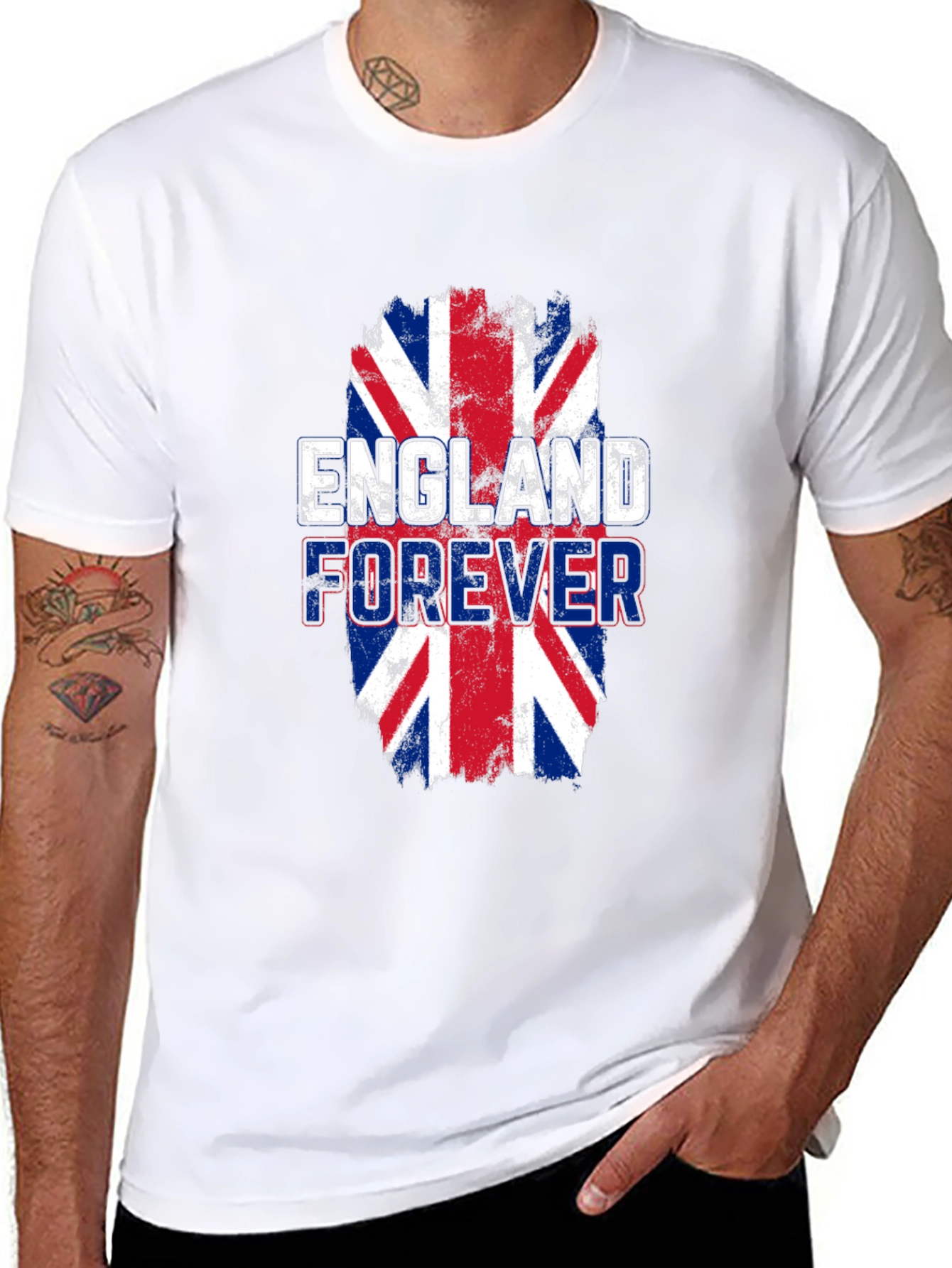 England Forever Union Jack Graphic Tee
