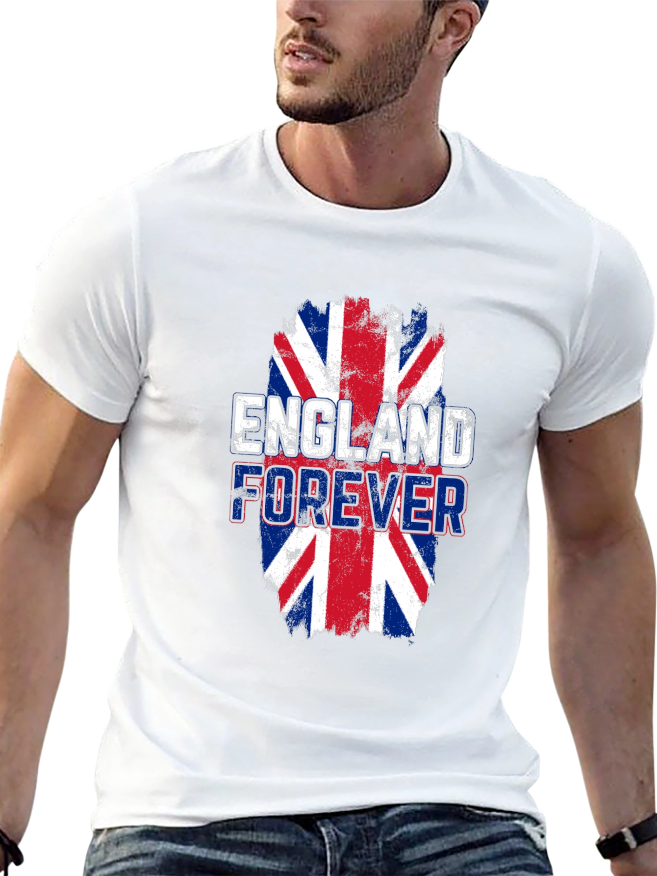 England Forever Union Jack Graphic Tee