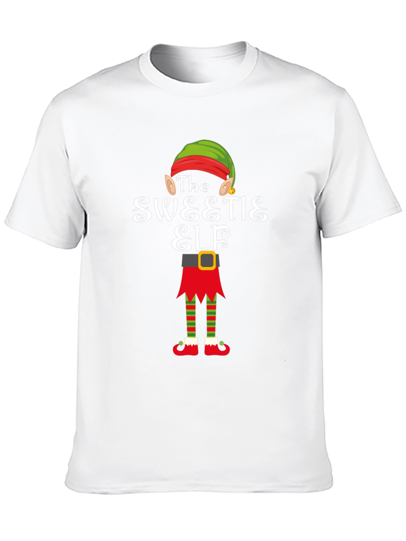 Sweetie Elf Christmas Graphic Tee