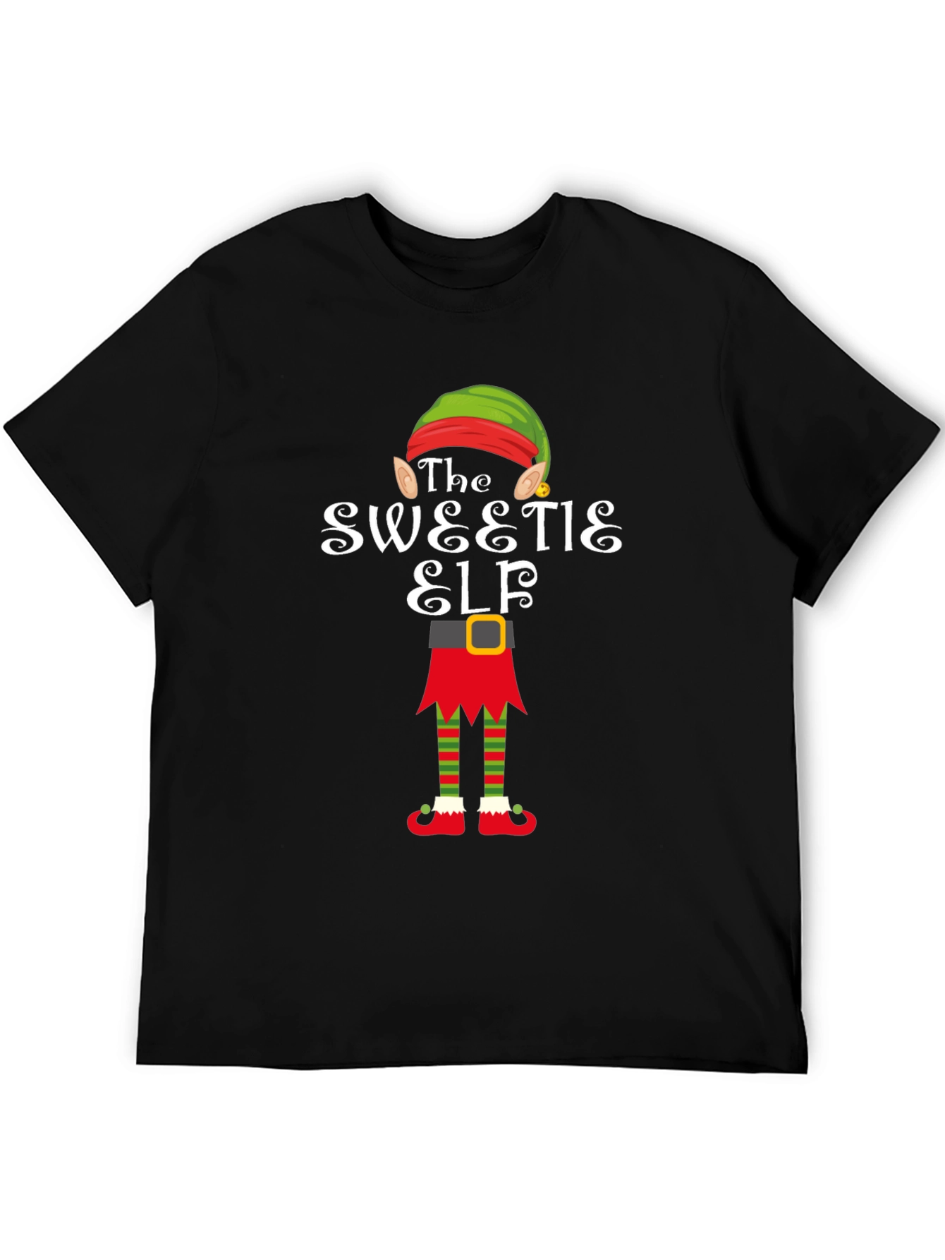 Sweetie Elf Christmas Graphic Tee