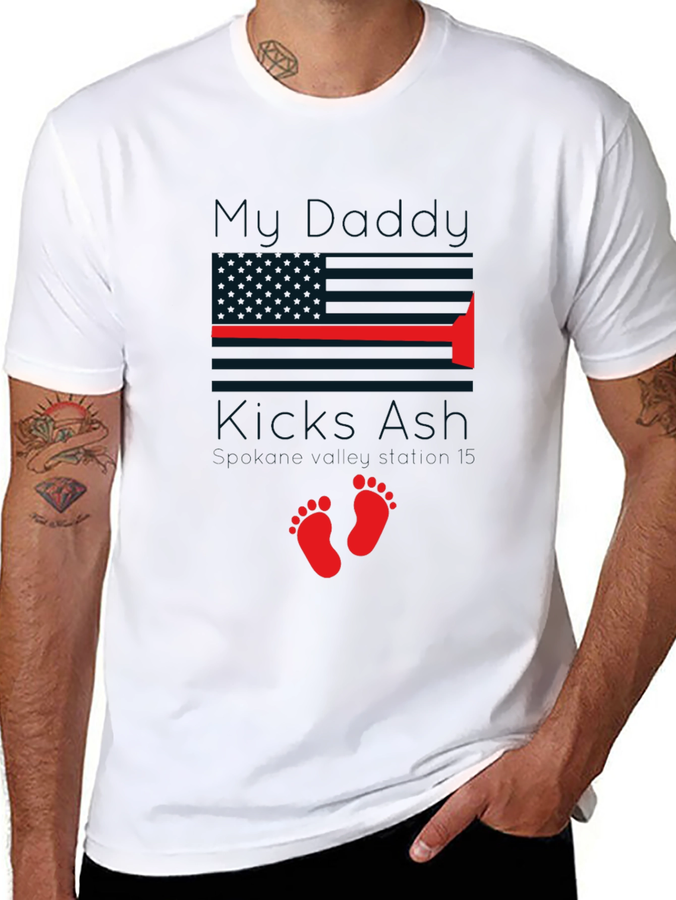 My Daddy Kicks Ash - Graphic Tee