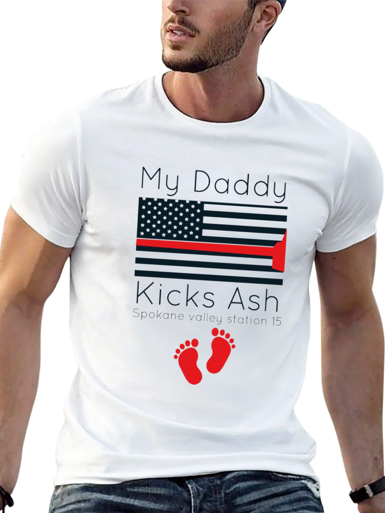 My Daddy Kicks Ash - Graphic Tee