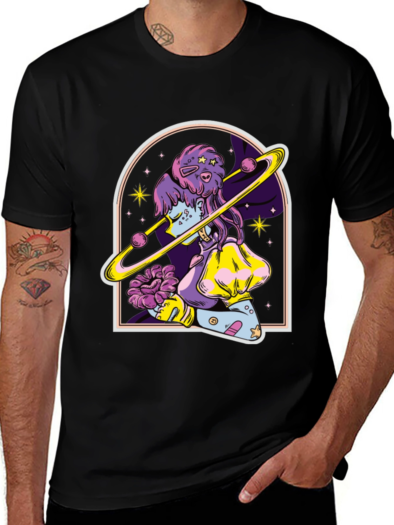 Astral Dream T-Shirt - Cosmic Girl Design
