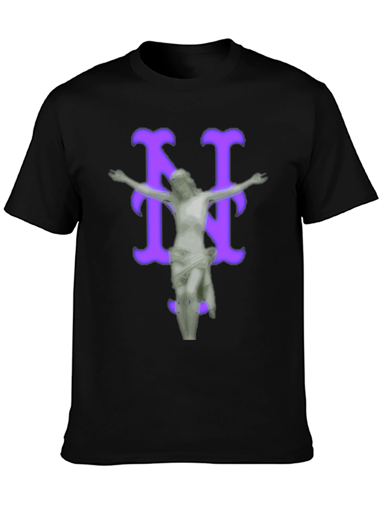 Artistic Graphic Tee - Statue Design