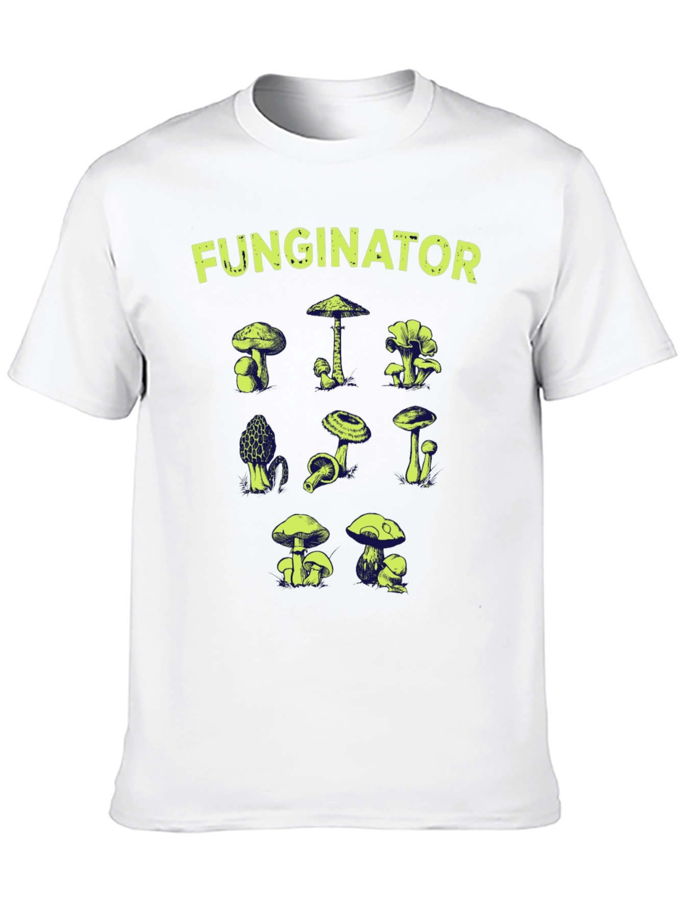 Funginator Mushroom Graphic Tee