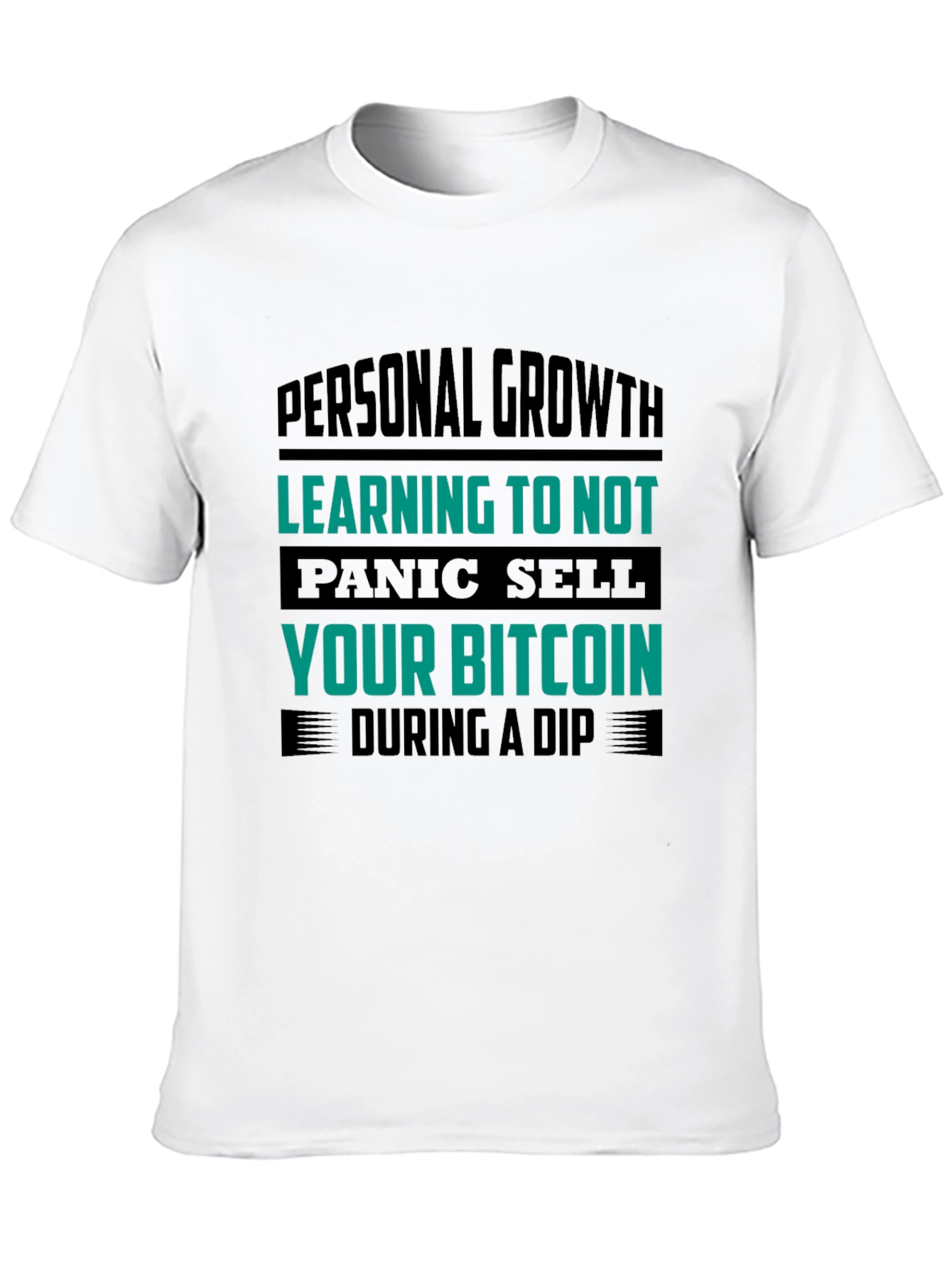 Bitcoin HODL T-Shirt: Personal Growth Crypto Tee