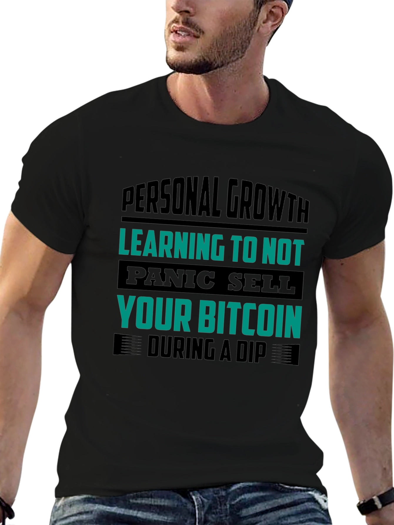 Bitcoin HODL T-Shirt: Personal Growth Crypto Tee