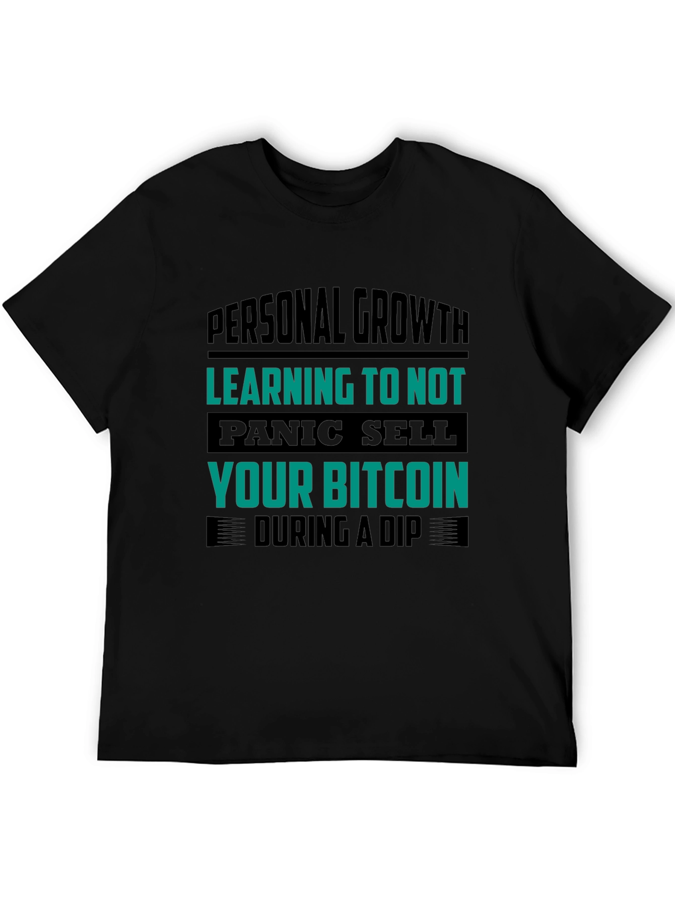 Bitcoin HODL T-Shirt: Personal Growth Crypto Tee
