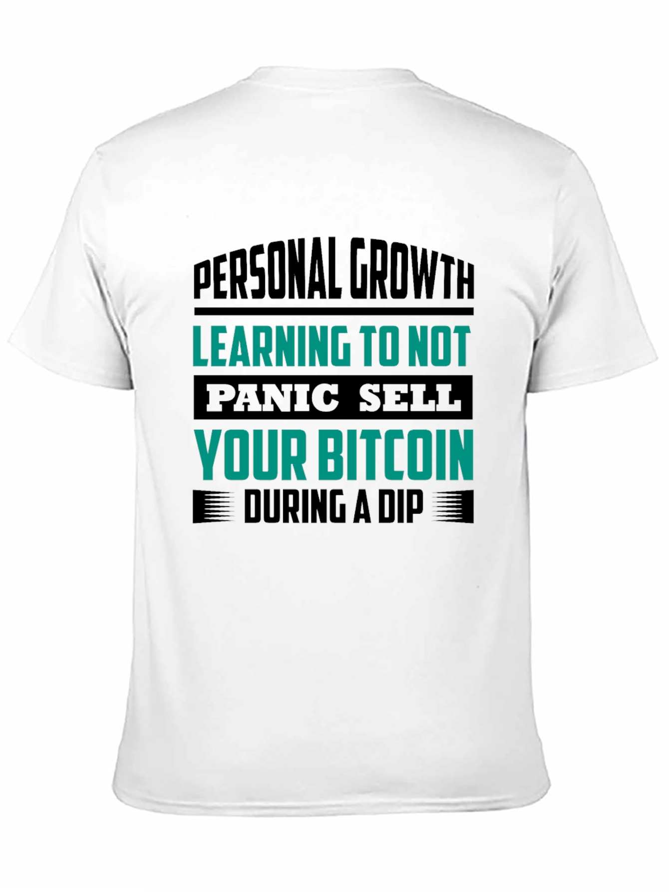 Bitcoin HODL T-Shirt: Personal Growth Crypto Tee