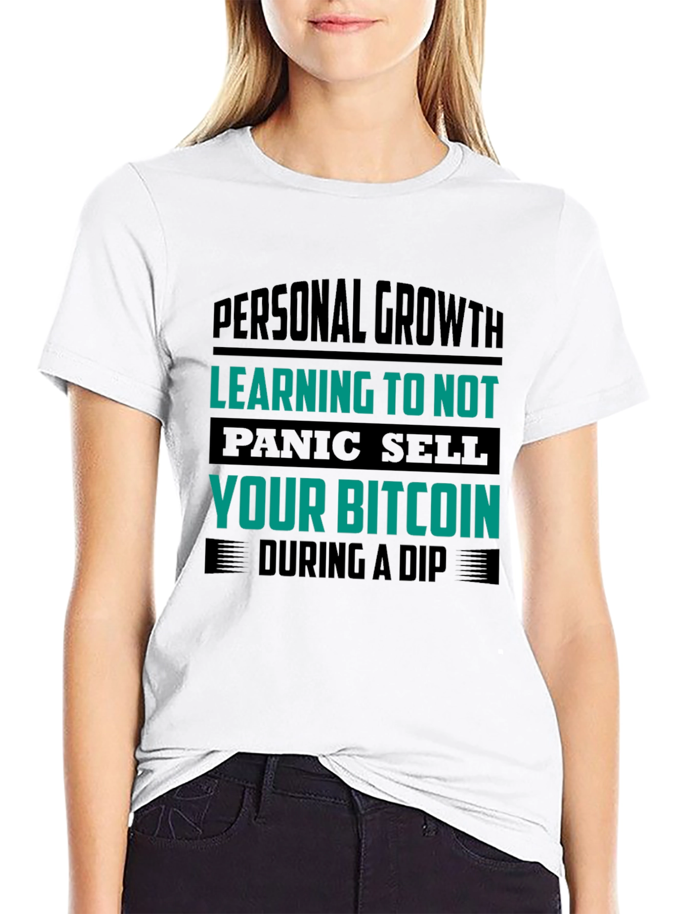 Bitcoin HODL T-Shirt: Personal Growth Crypto Tee