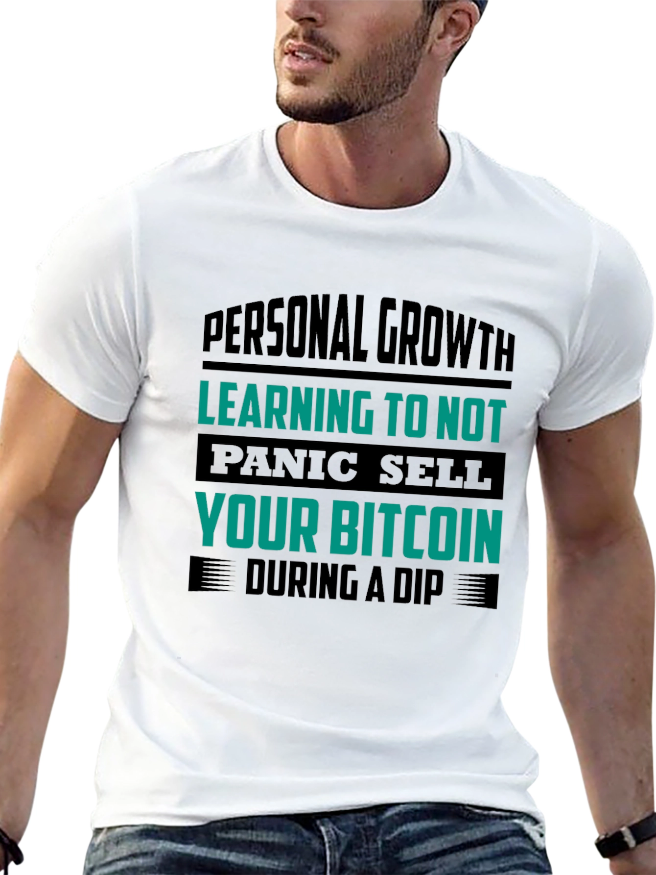 Bitcoin HODL T-Shirt: Personal Growth Crypto Tee