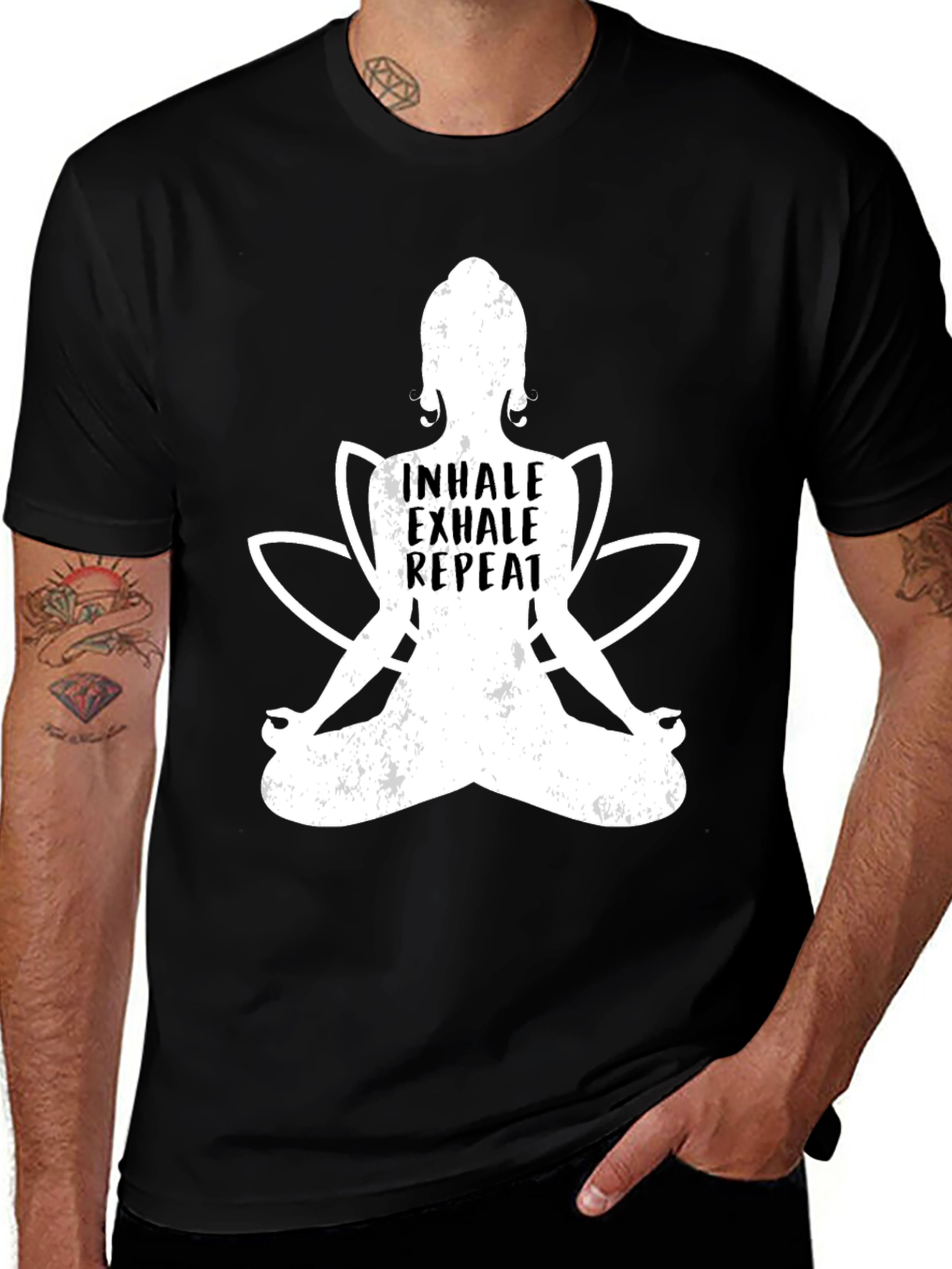 Inhale Exhale Repeat Yoga Tee