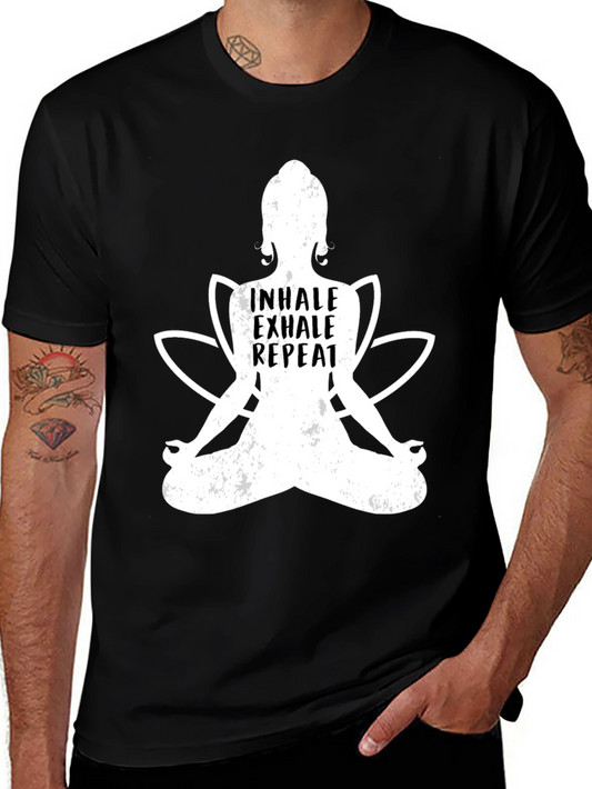 Inhale Exhale Repeat Yoga Tee