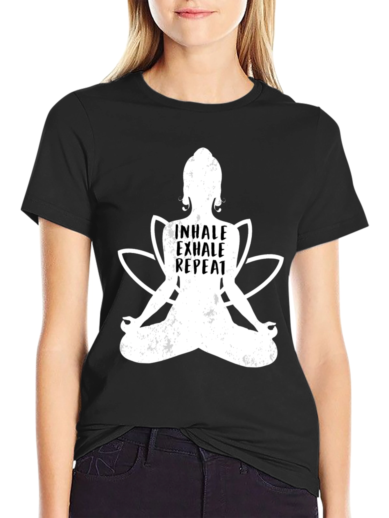 Inhale Exhale Repeat Yoga Tee
