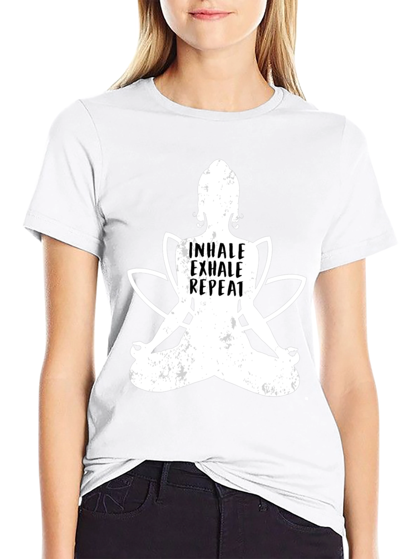 Inhale Exhale Repeat Yoga Tee