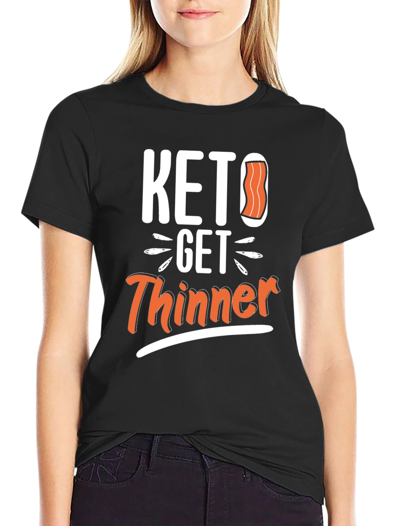 Keto Get Thinner Graphic T-Shirt