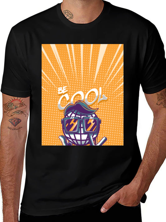 Cool Globe Graphic Tee - Trendy Unisex T-Shirt