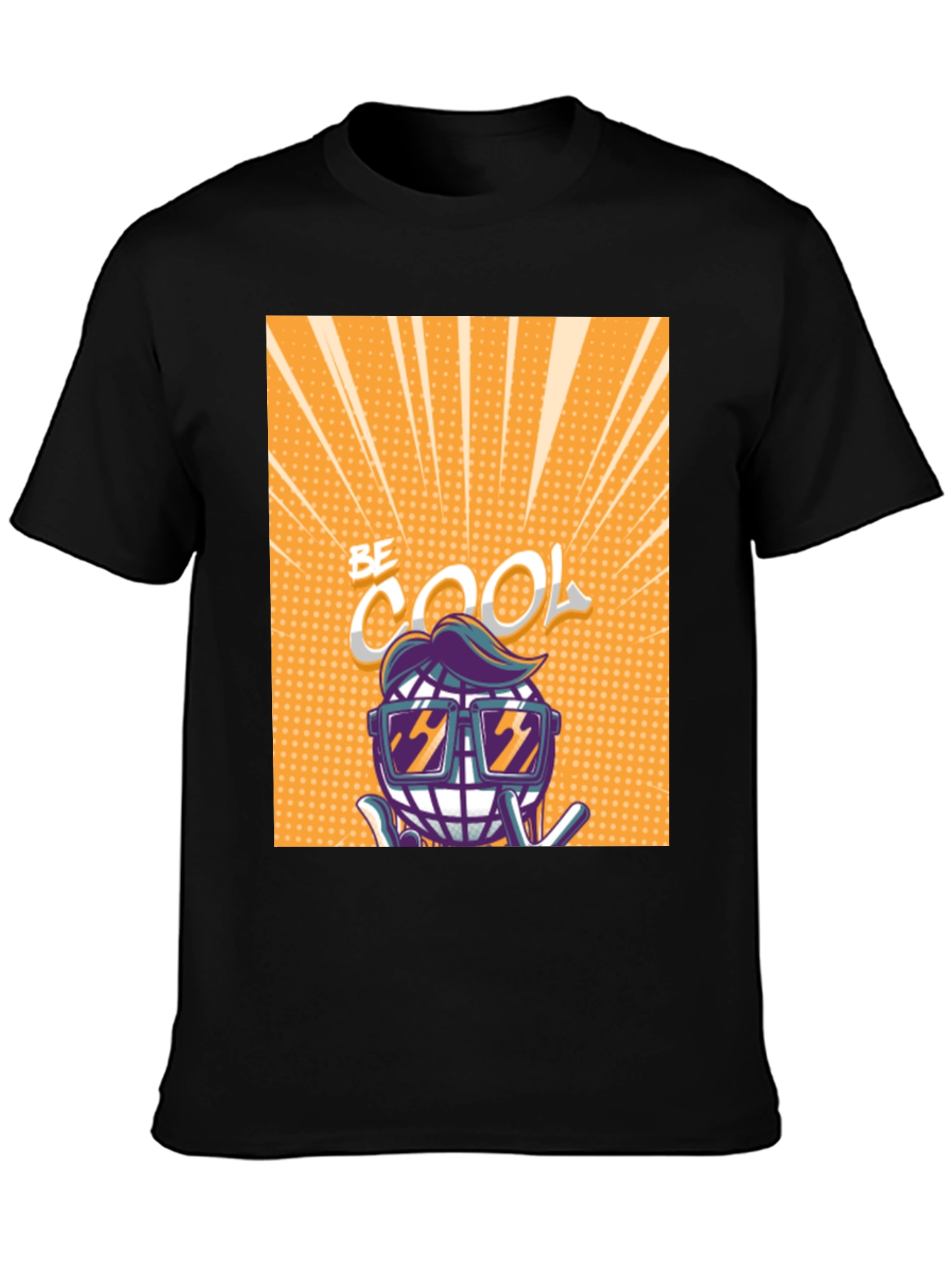 Cool Globe Graphic Tee - Trendy Unisex T-Shirt