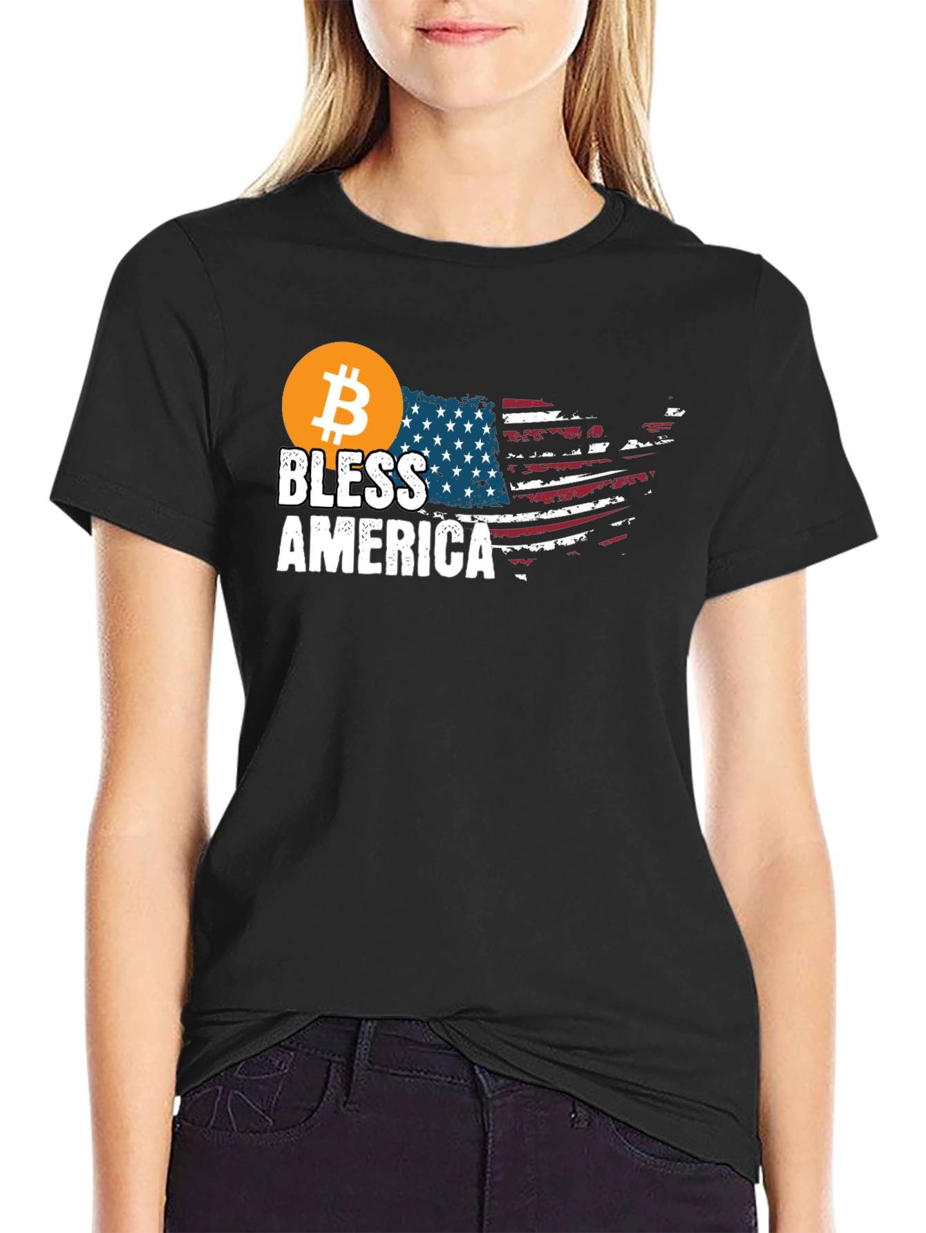 Bitcoin Bless America T-Shirt