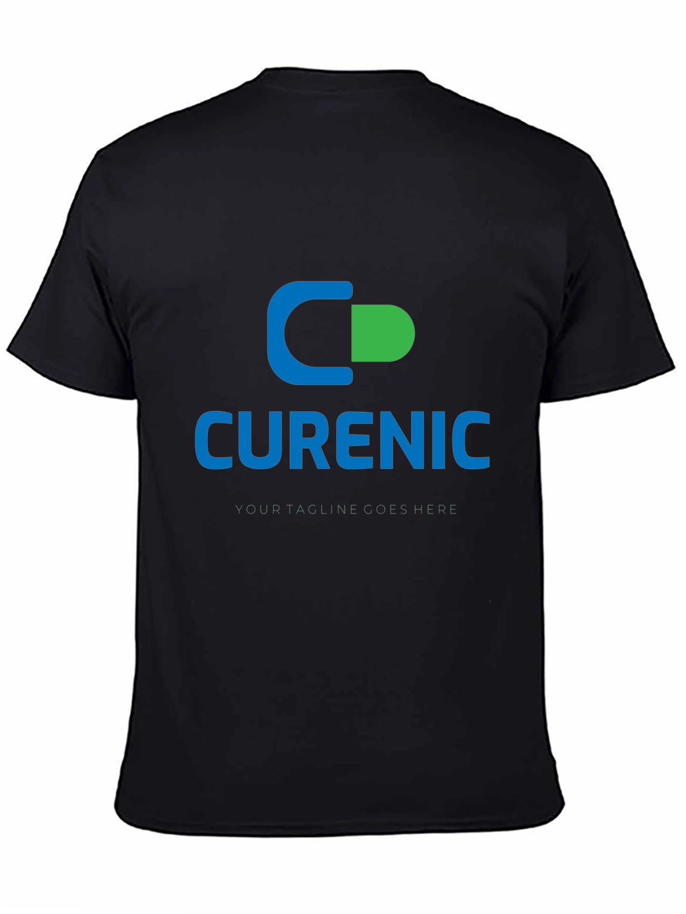 Curenic Logo Black T-Shirt