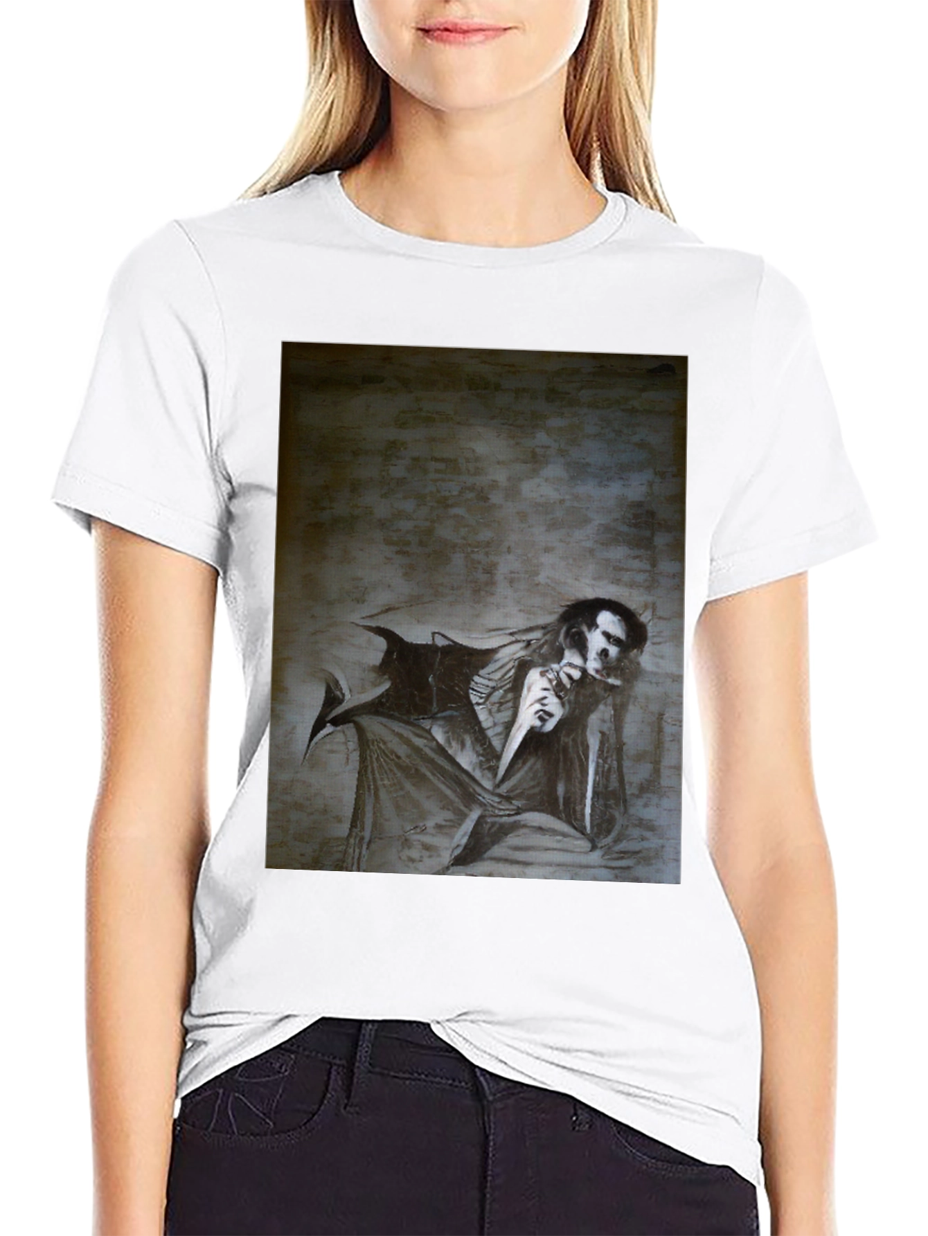Dark Fantasy T-Shirt: Gothic Style Tee