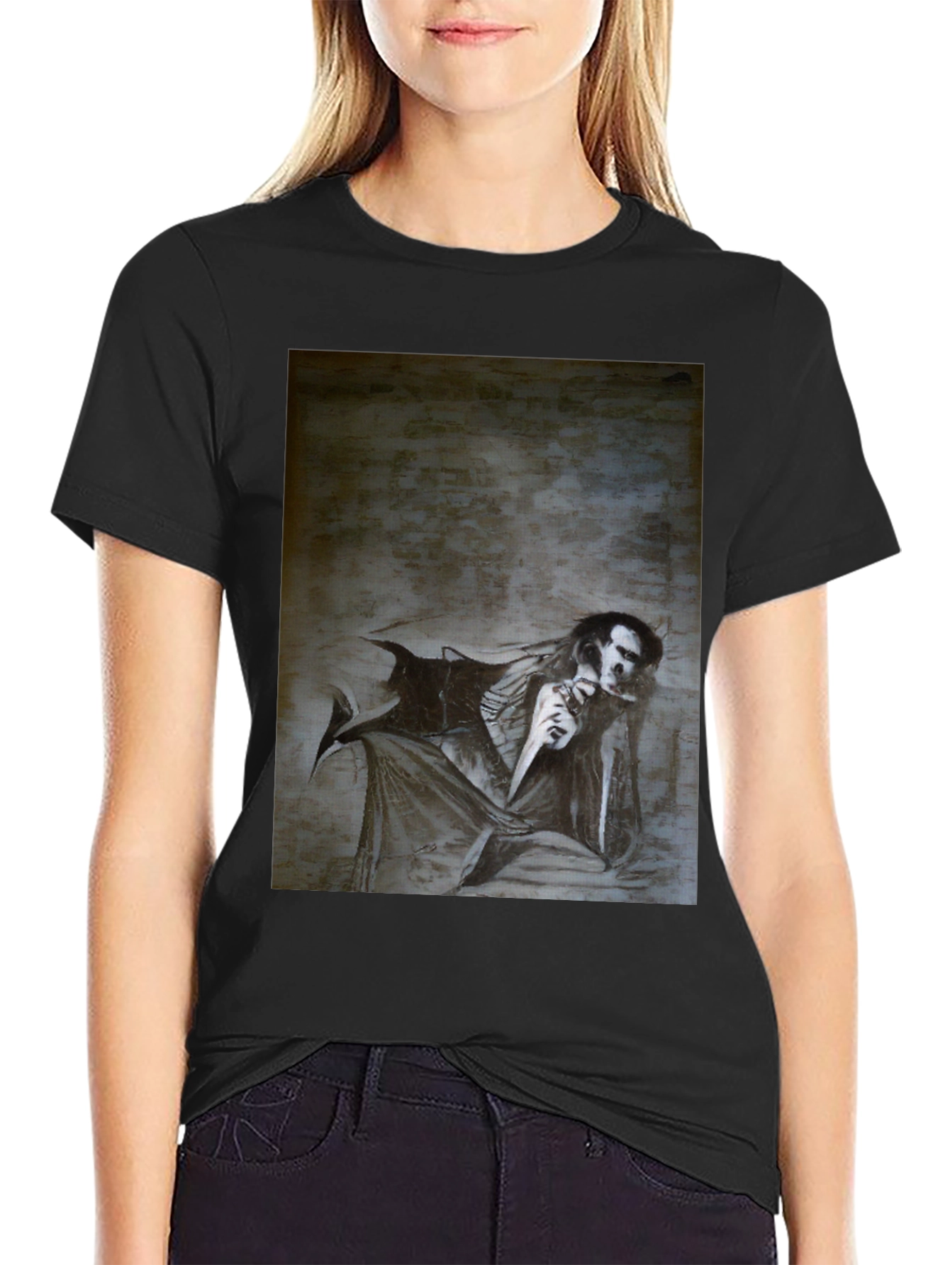 Dark Fantasy T-Shirt: Gothic Style Tee