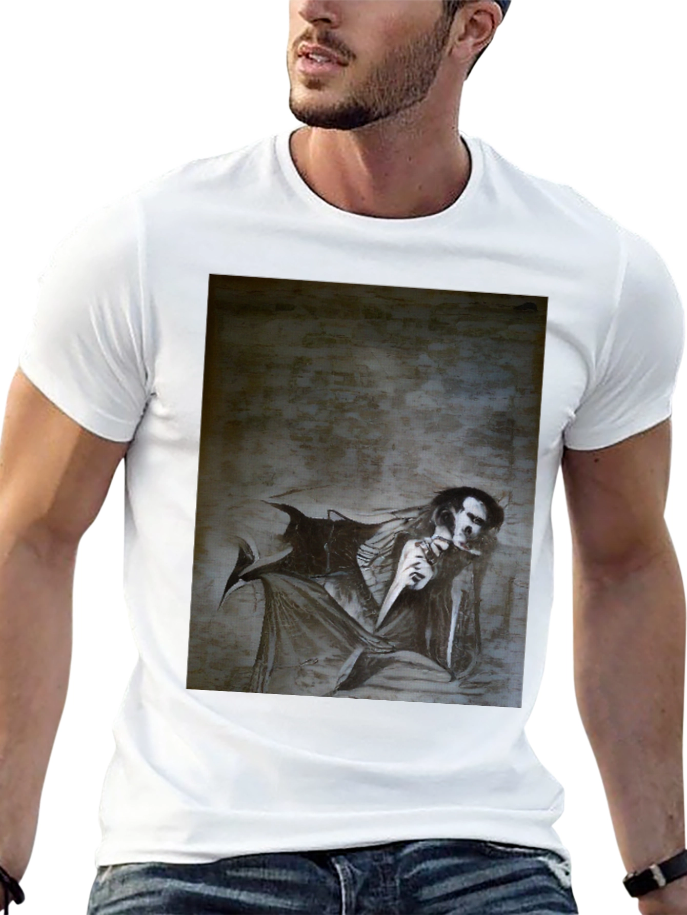 Dark Fantasy T-Shirt: Gothic Style Tee