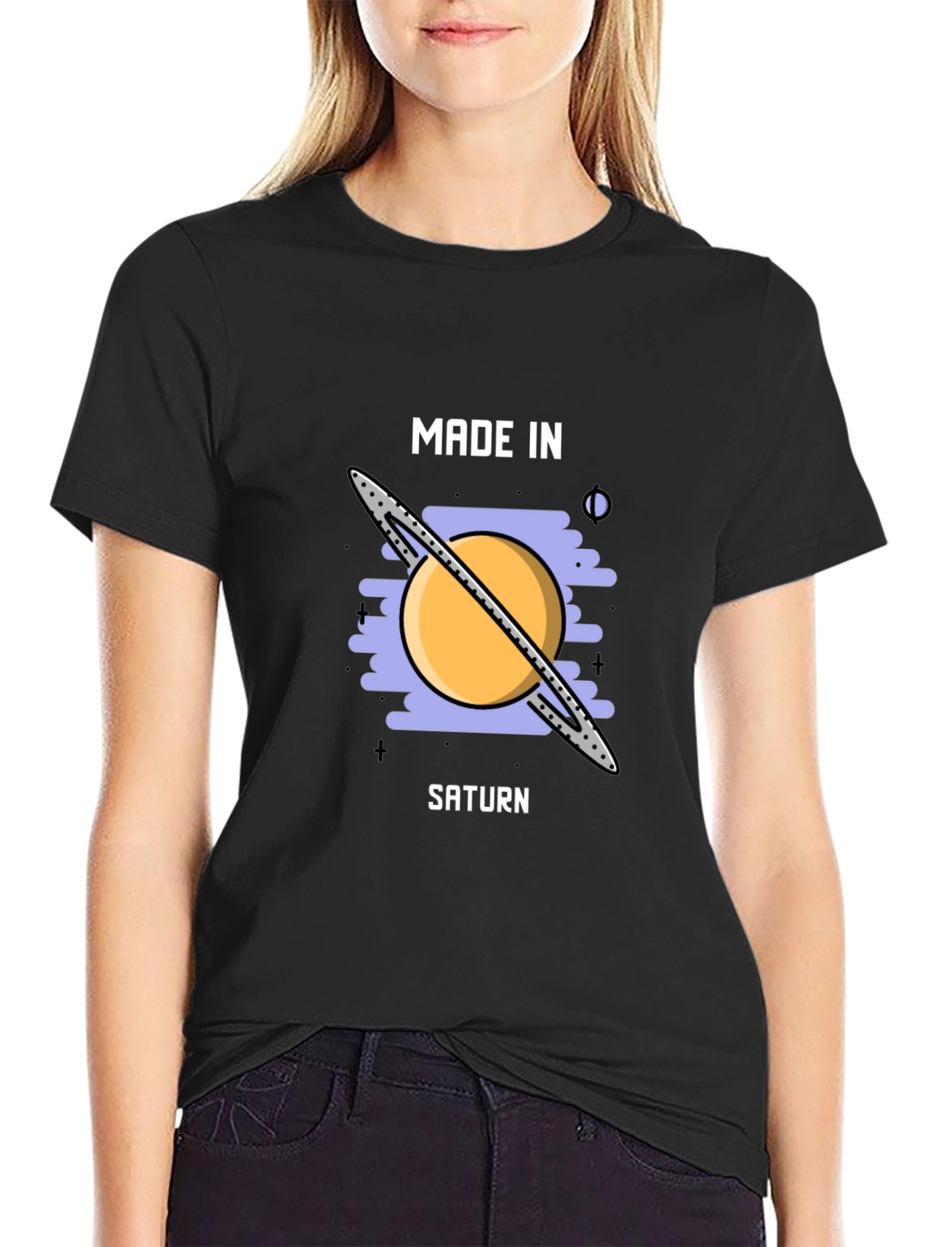 Made in Saturn Graphic T-Shirt