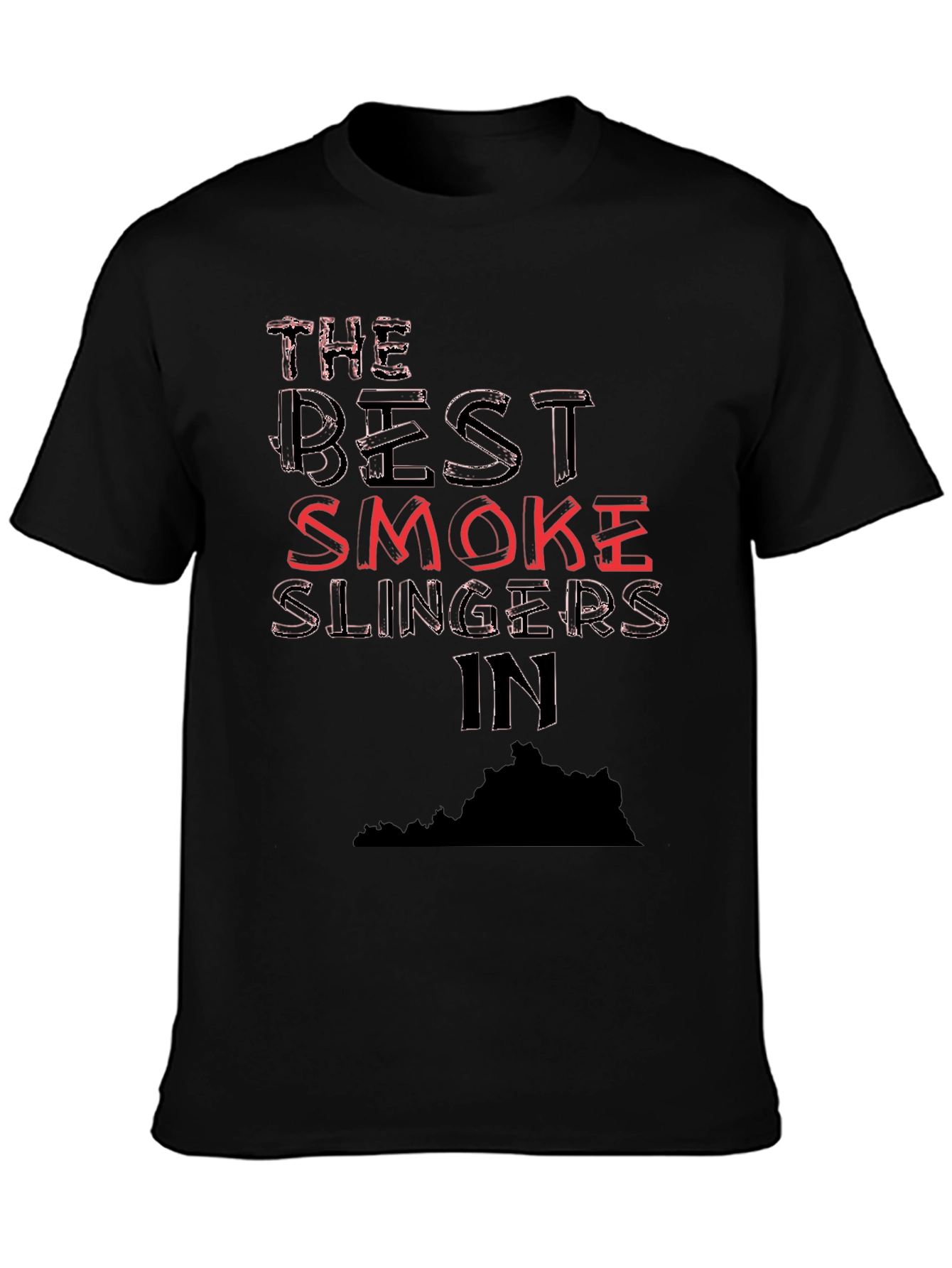 Smoke Slingers Graphic Tee - Black