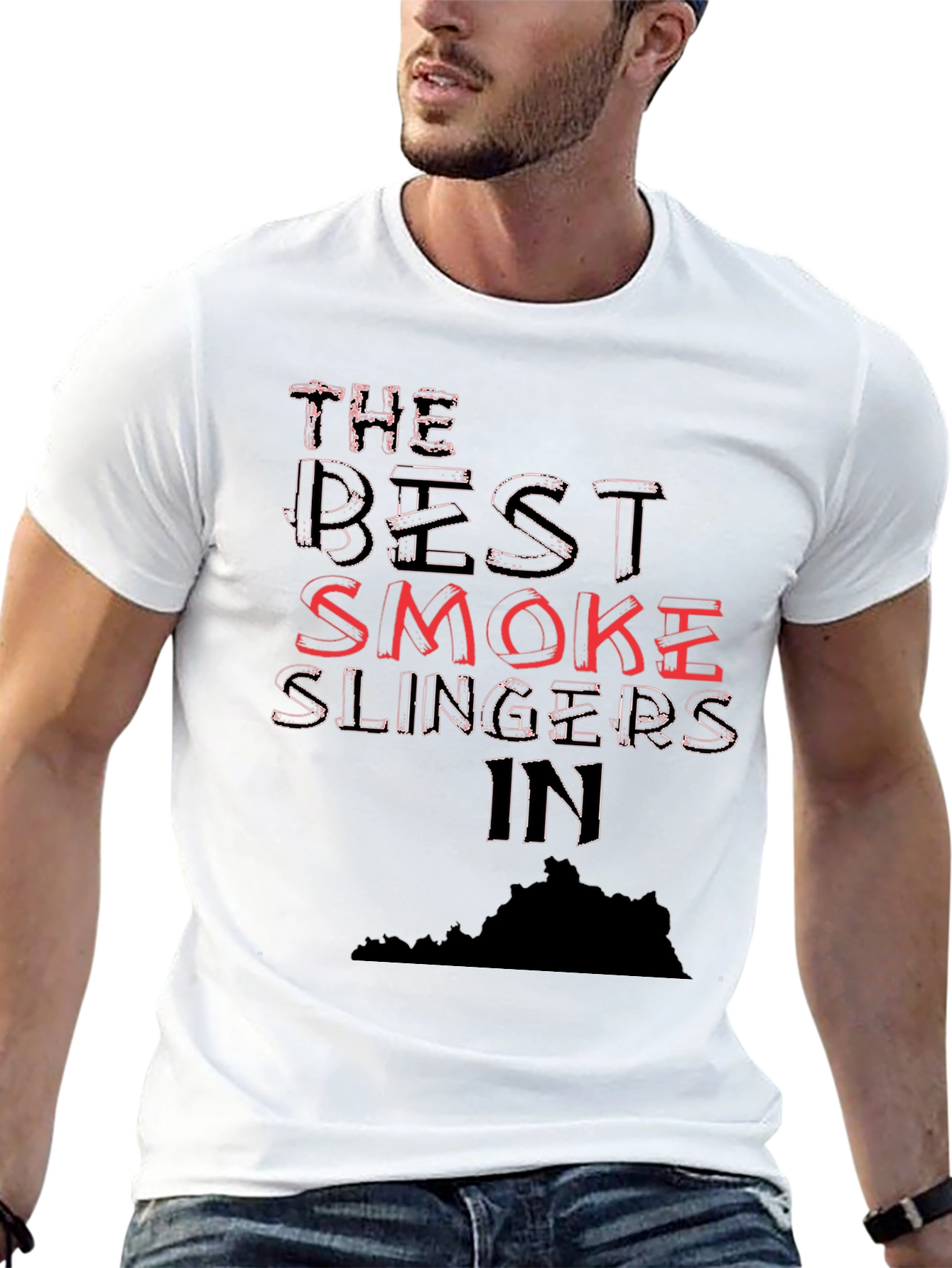 Smoke Slingers Graphic Tee - Black