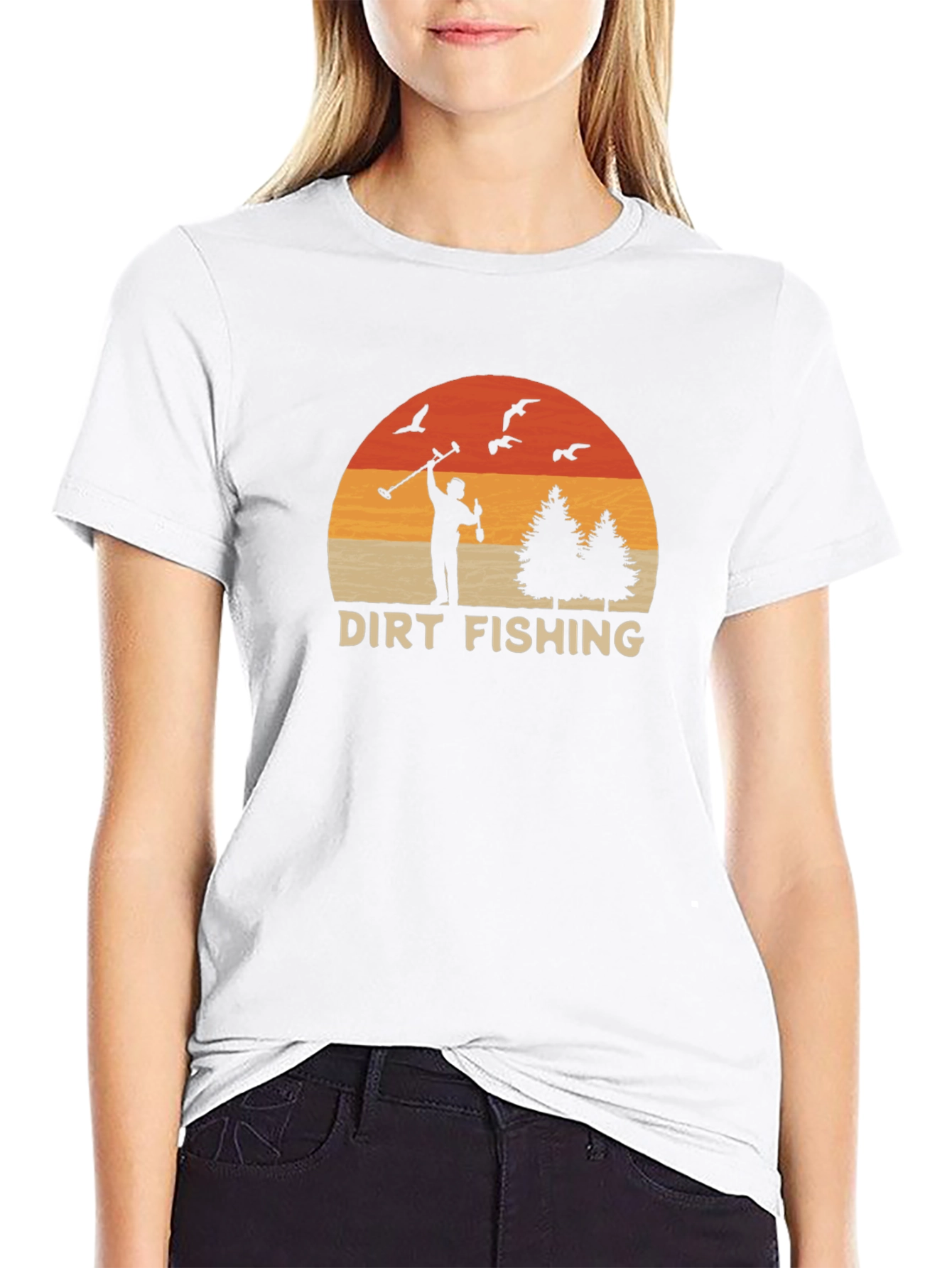 Dirt Fishing T-Shirt - Metal Detecting Adventure