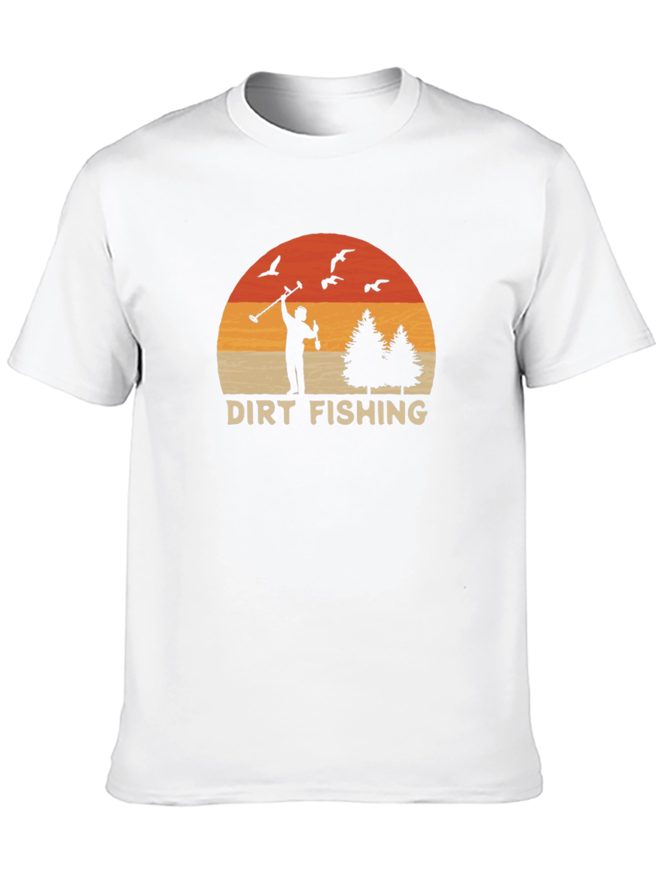 Dirt Fishing T-Shirt - Metal Detecting Adventure