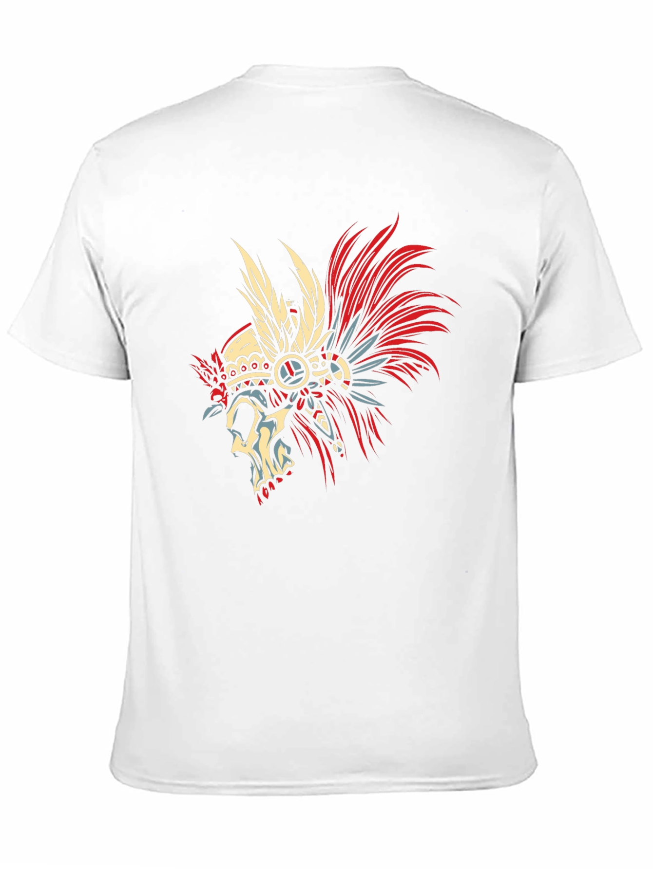 Skull Chief Black T-Shirt - Unique Graphic Tee