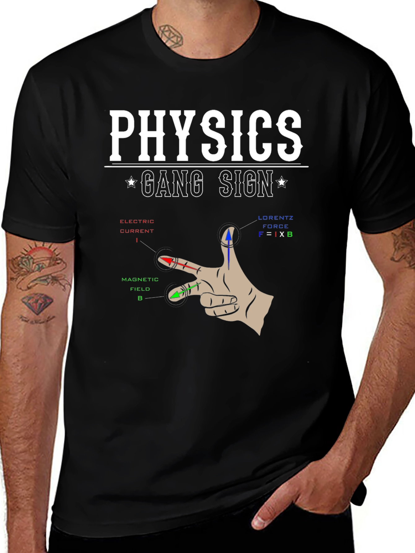 Physics Gang Sign T-Shirt