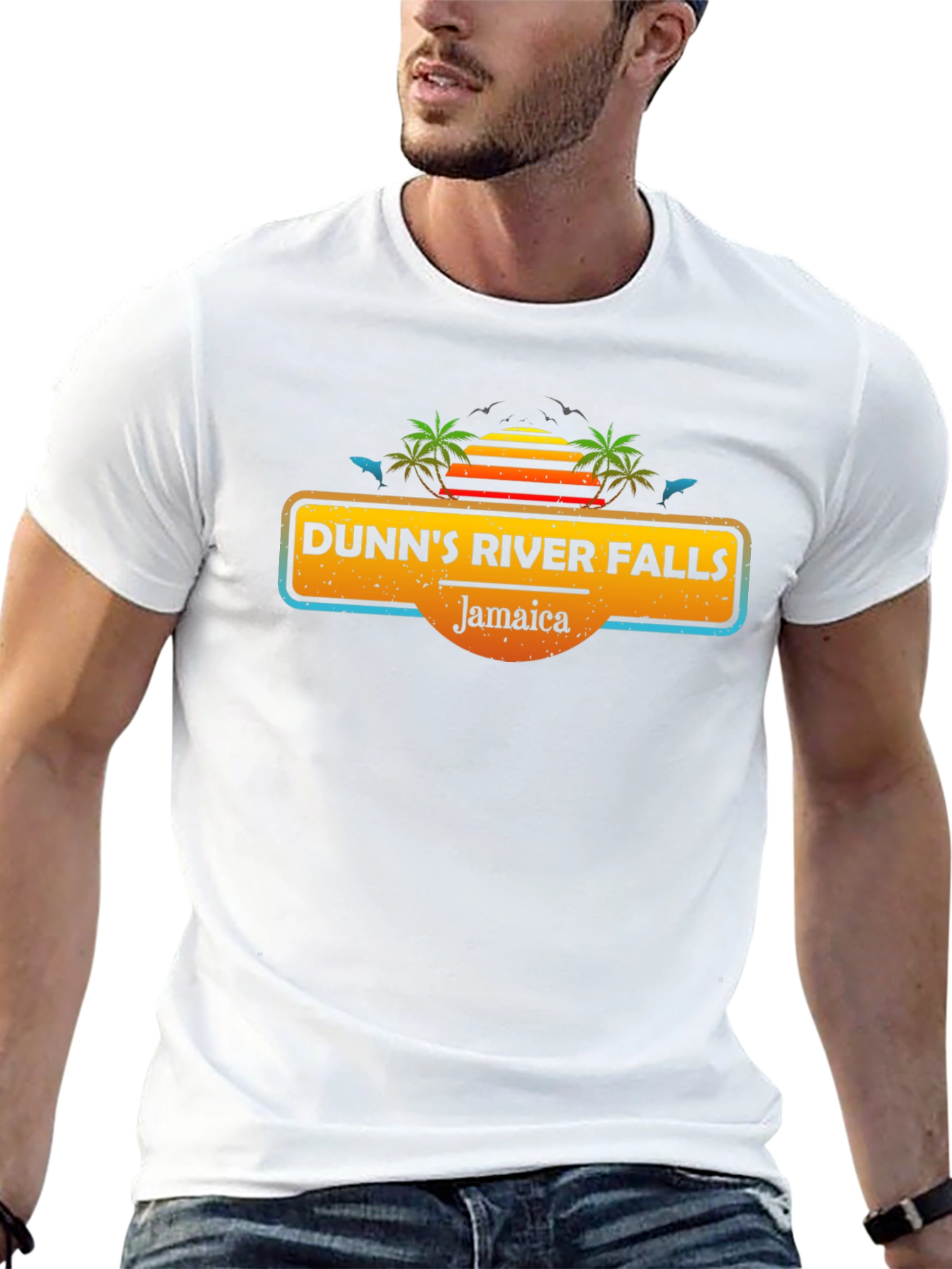 Dunns River Falls Jamaica Tee - Vacation Souvenir