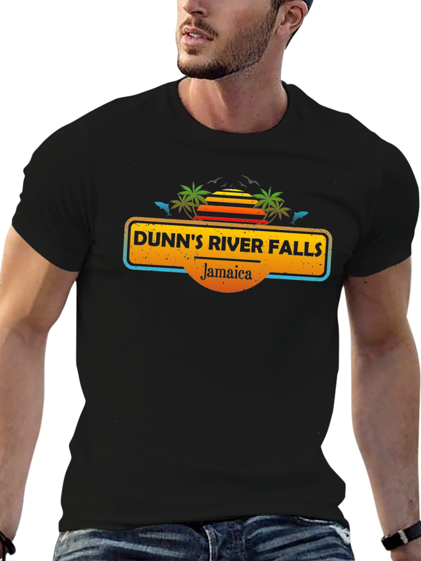Dunns River Falls Jamaica Tee - Vacation Souvenir