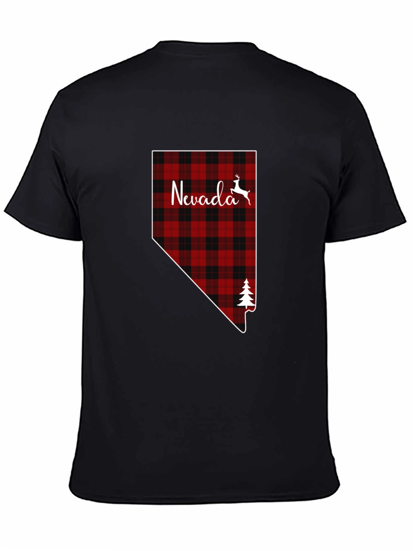 Nevada Plaid Graphic T-Shirt